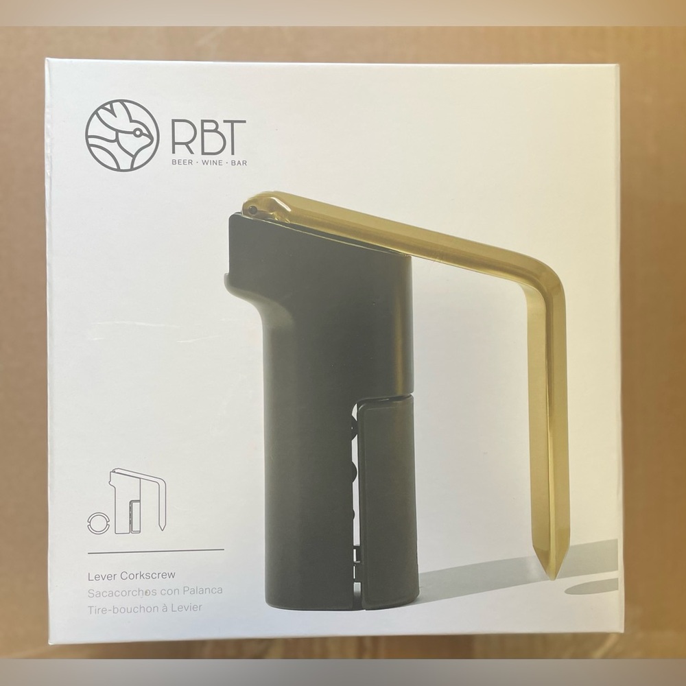 Rabbit Lever Corkscrew - New in box